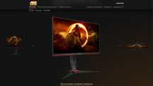Игигровой монитор 240hz гц AOC gaming 24g2zu