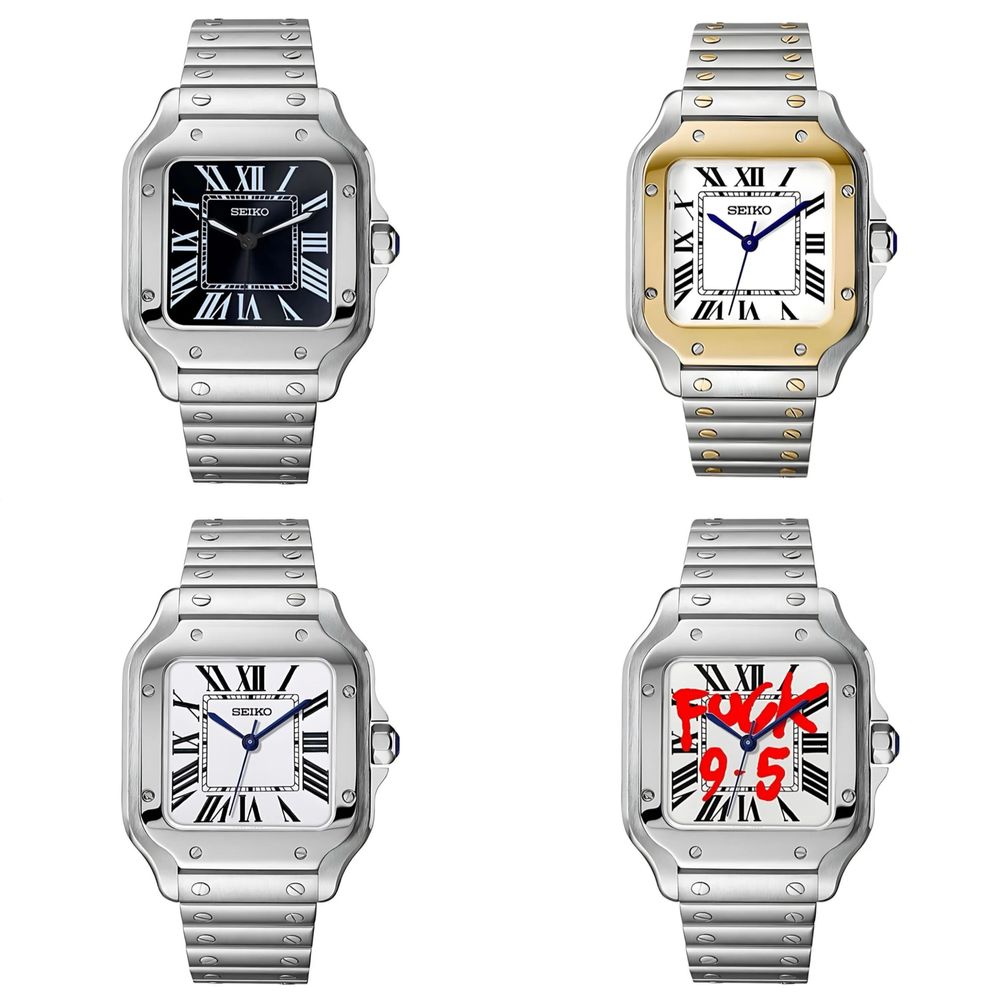 Модифицированные часы Seiko mod