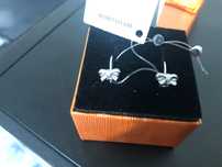 Серьги из серебра.