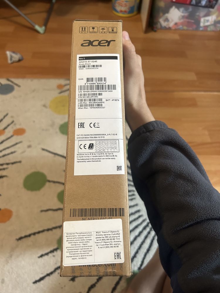 Ноутбук Acer nitro 5 AN 515-27 core i5 /512GB