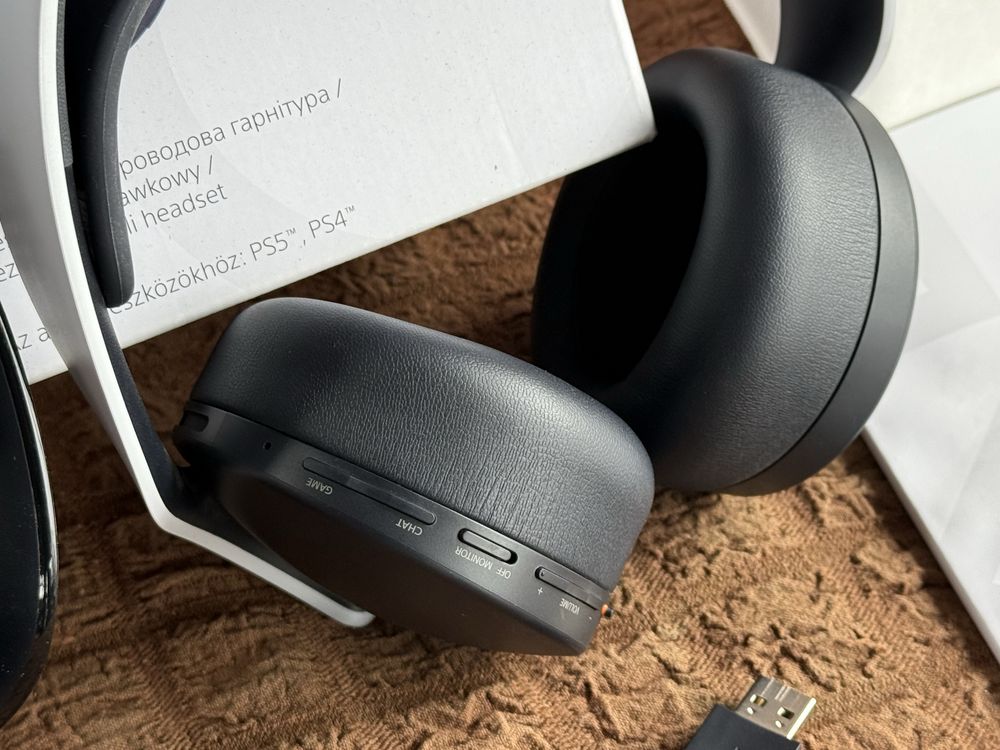 Наушники для PlayStation 5,наушники Playstation Pulse 3D черный,белый