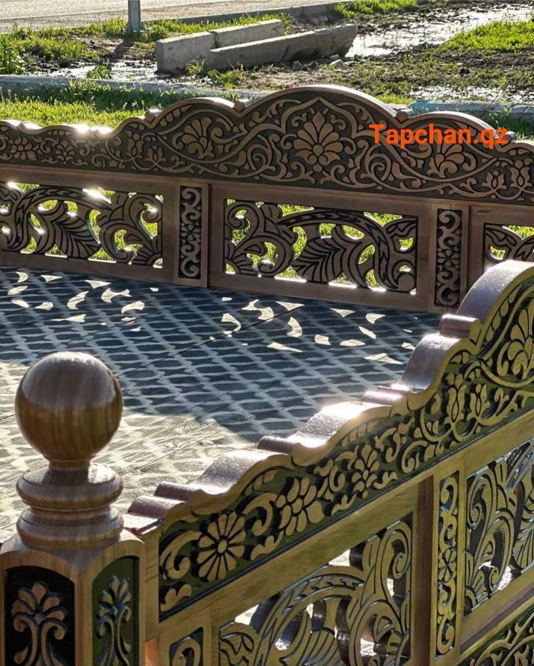 КАЧЕСТВ Тапчан дома Беседка Тапшан Стол для дачи Топчан с крышей 90Щ