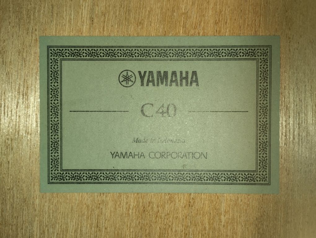 Классическая Гитара YAMAHA C40
