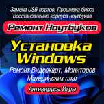 Ремонт компьютеров и ноутбуков. Установка Windows, Антивирусов. Выезд.