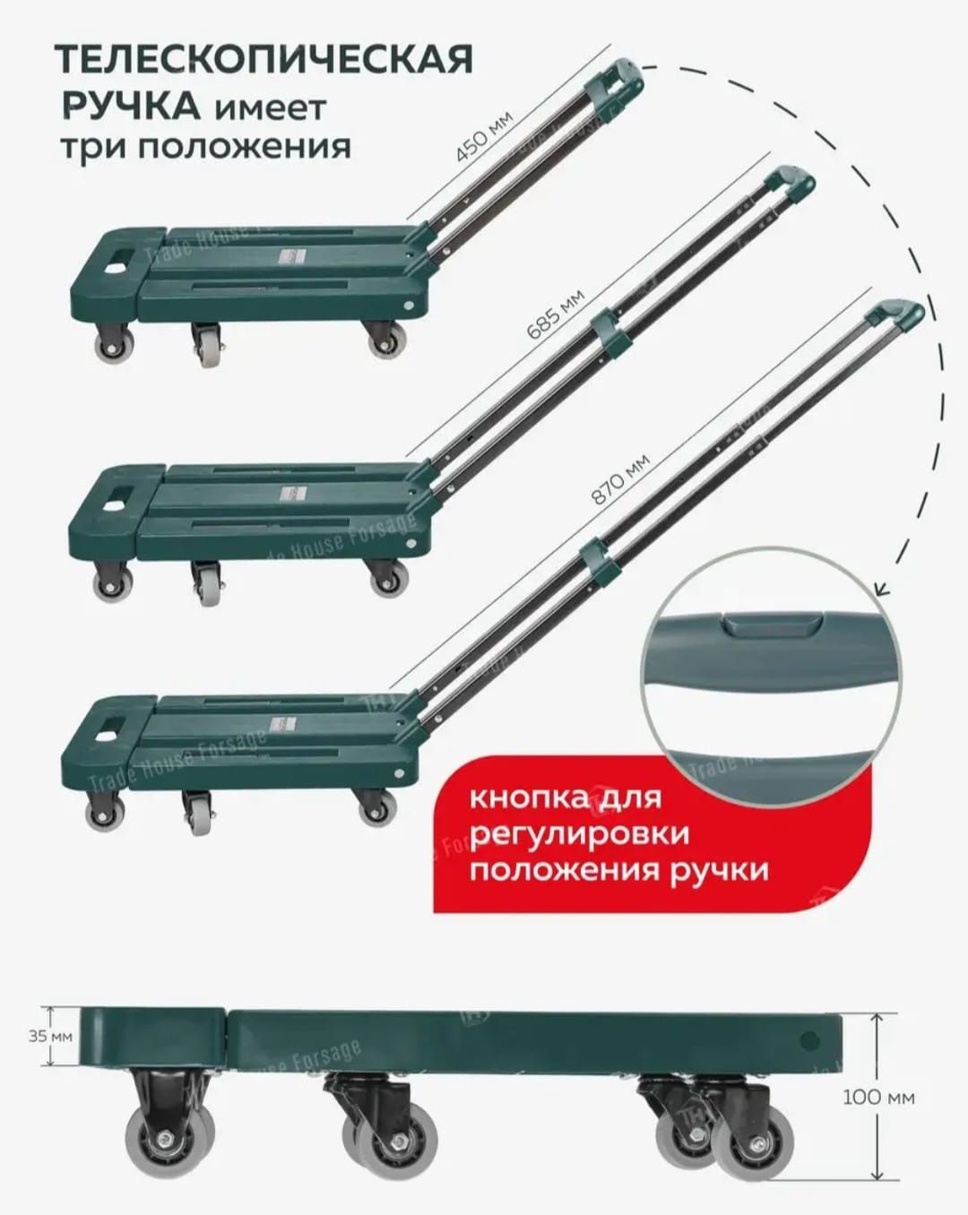 Тележка складная грузчики переезд машина квартира подарок спорт  одежд