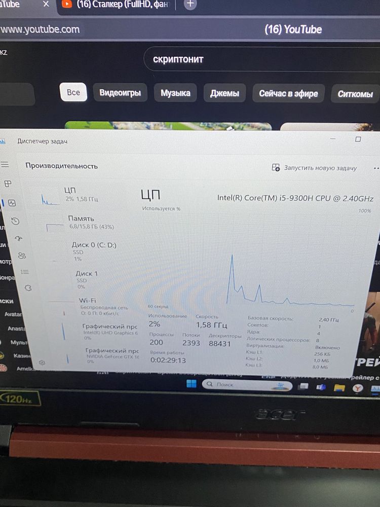 Acer nitro 515-55