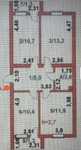 Продам трёхкомнатную квартиру, 64 м², отделка чистовая.
