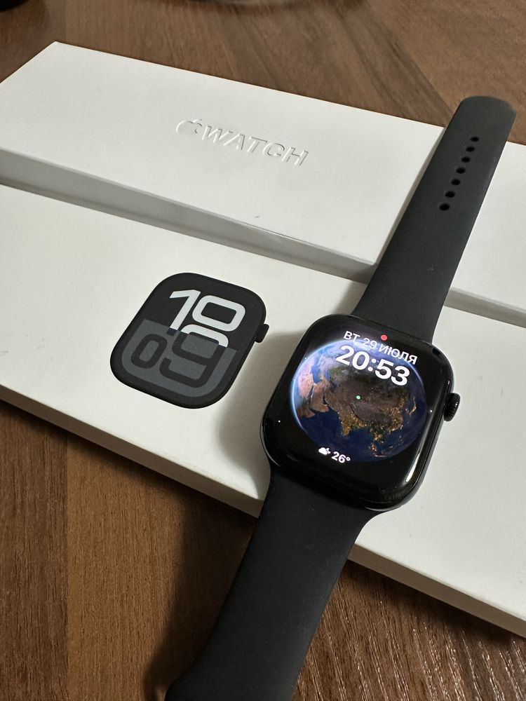 Смарт-часы Apple Watch Series 10 M/L 46 мм черный