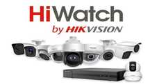 Камера видеонаблюдение установка hi watch  hikvision