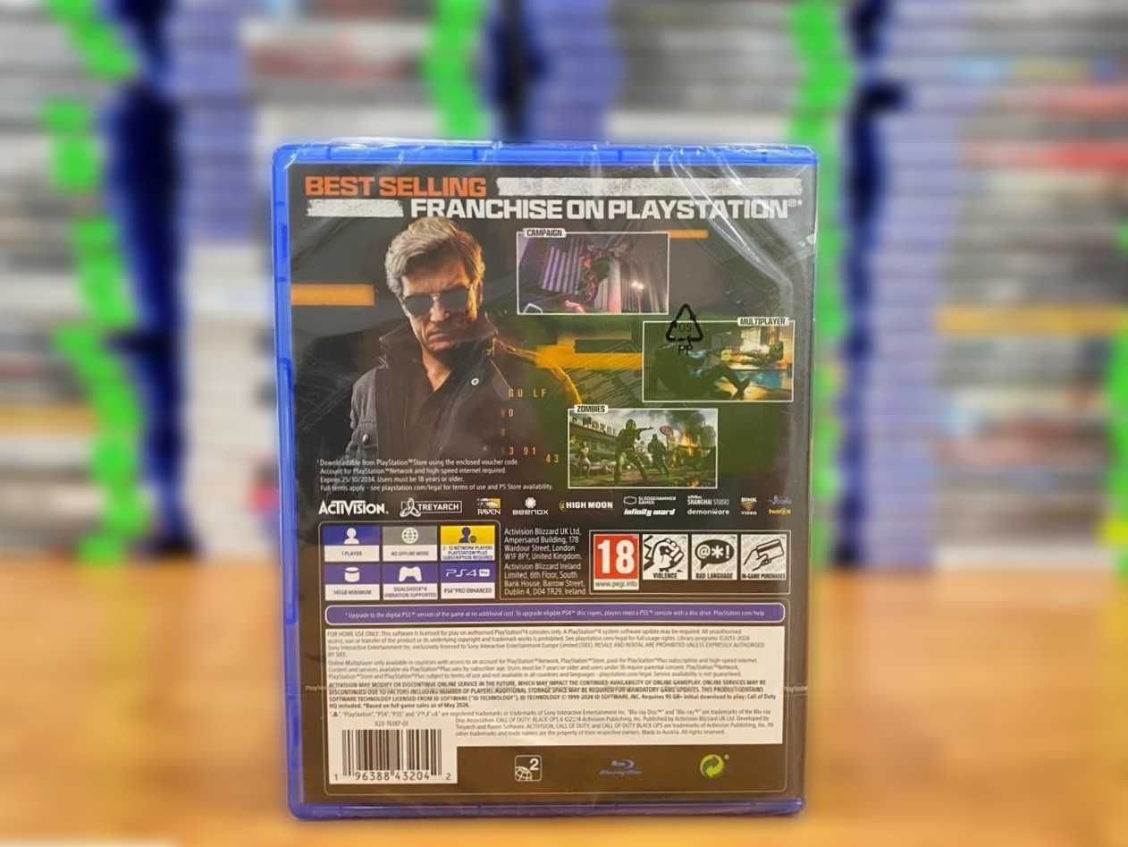 НОВЫЙ Call of Duty: Black Ops 6 PS4/PS5 Большой Выбор Игр