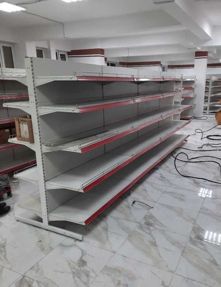 Металлические островные стелажи полки ветрины торговые для магазина