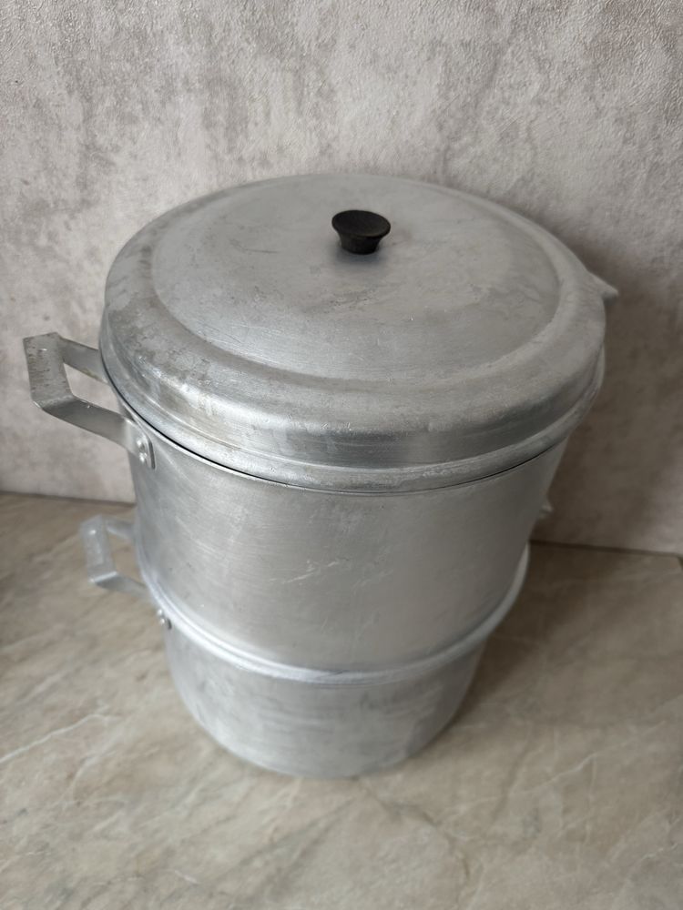 Советская аллюминевая мантоварка