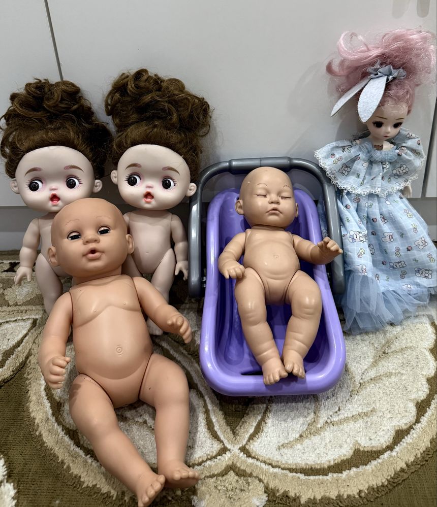 Все пупсики и высокая кукла фото2 за 5000