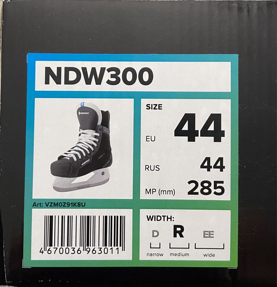 Коньки Nordway NDW300 размер:44