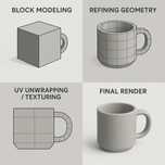 3D-моделирование в КОМПАС и Blender — качественно, быст