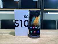 Samsung S10 5G, 8/512 GB, андроид 11, голубой, 10382/А10