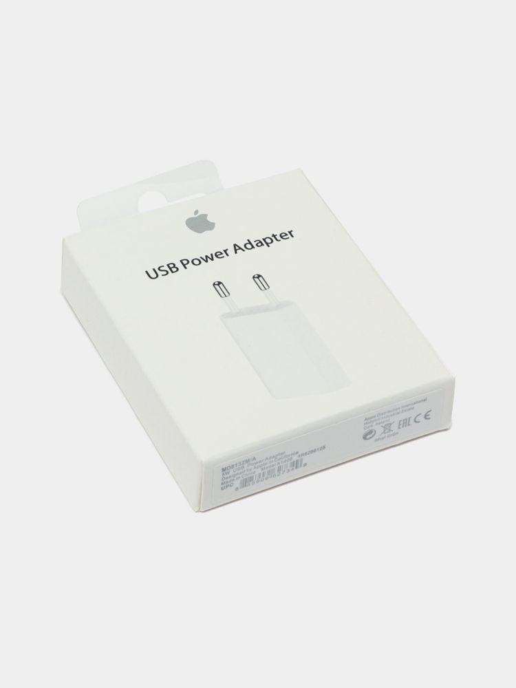 Зарядное устройство Apple 5W USB Power Adapter белый