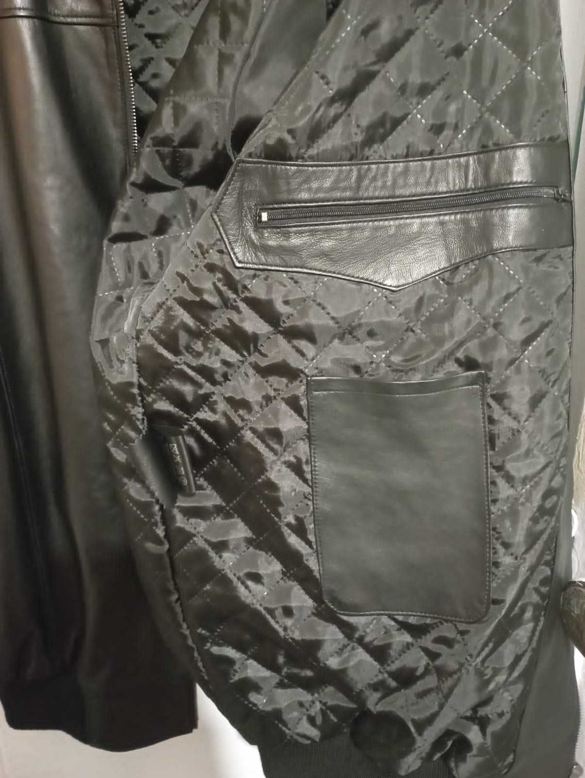 куртка кожанная, Турция, новая, 3XL,Borcan club