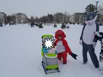 Продам санки коляску