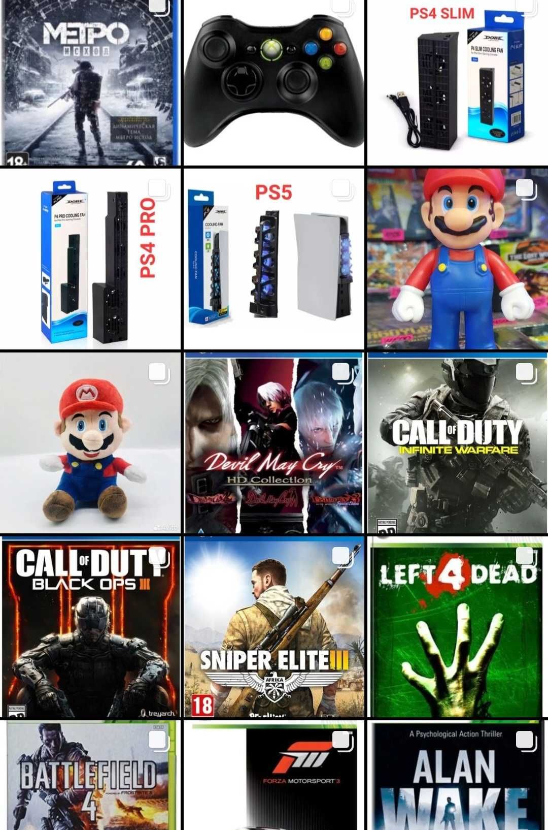 Игра для Ps5 Robo Cop, Terminator, Resident Evil 4
