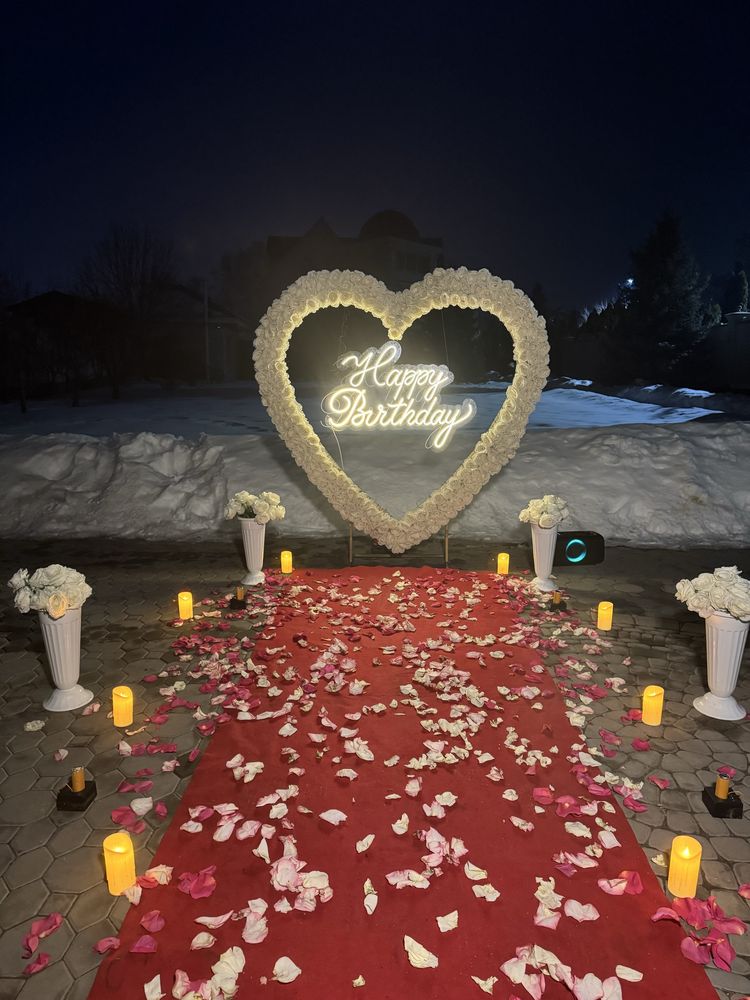 Happy birthday! Marry me! Организация праздников