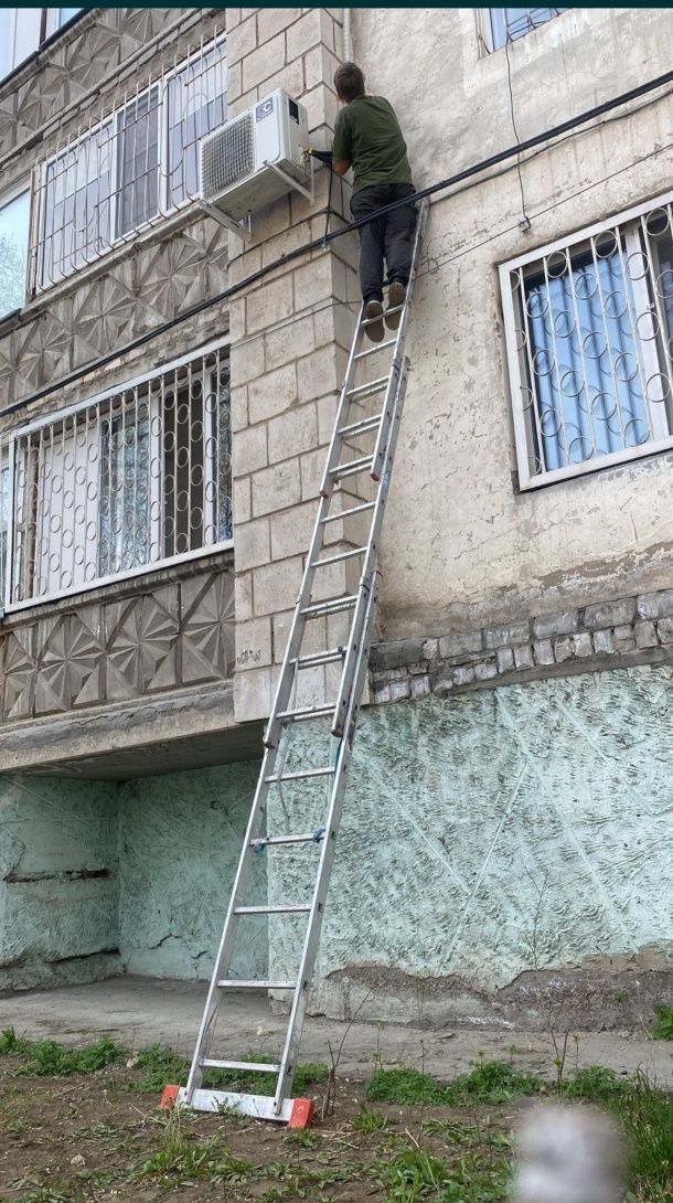 Кондиционер обслуживание монтаж демонтаж ремонт установка
