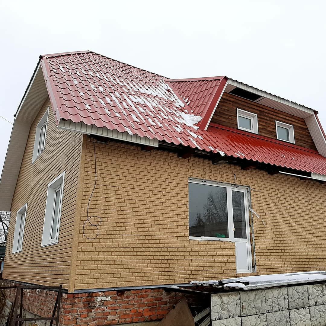 Сайдинг Кирпичик, Камень inst: fasad_petro