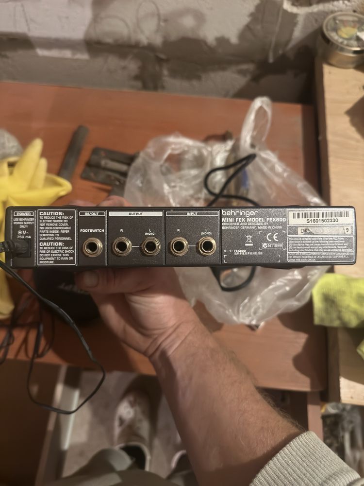 Процессор эффектов BEHRINGER FEX800