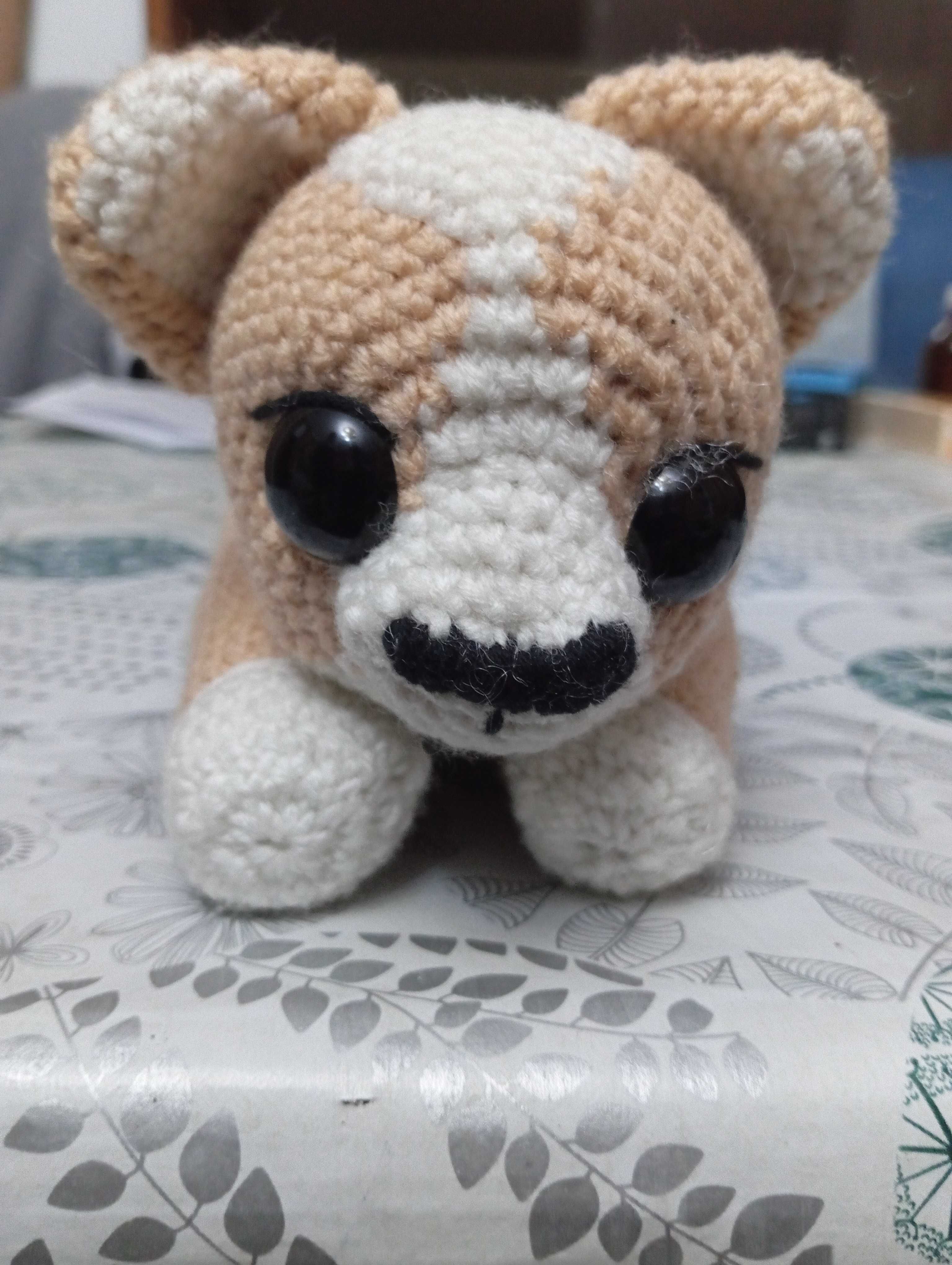 Вязаная игрушка.