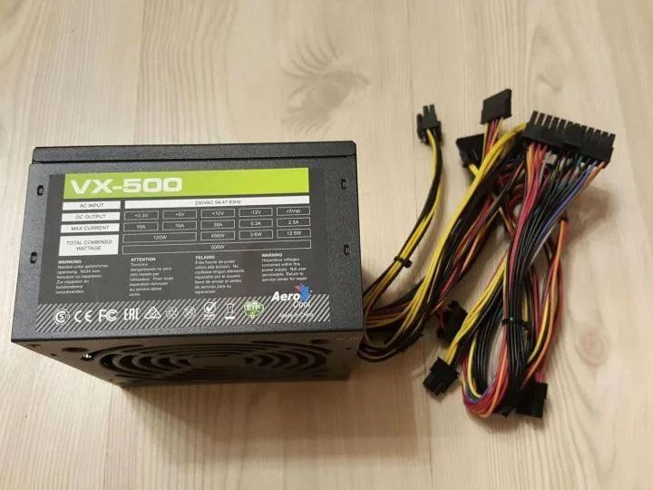 Блок питания Aerocool VX Plus 500W