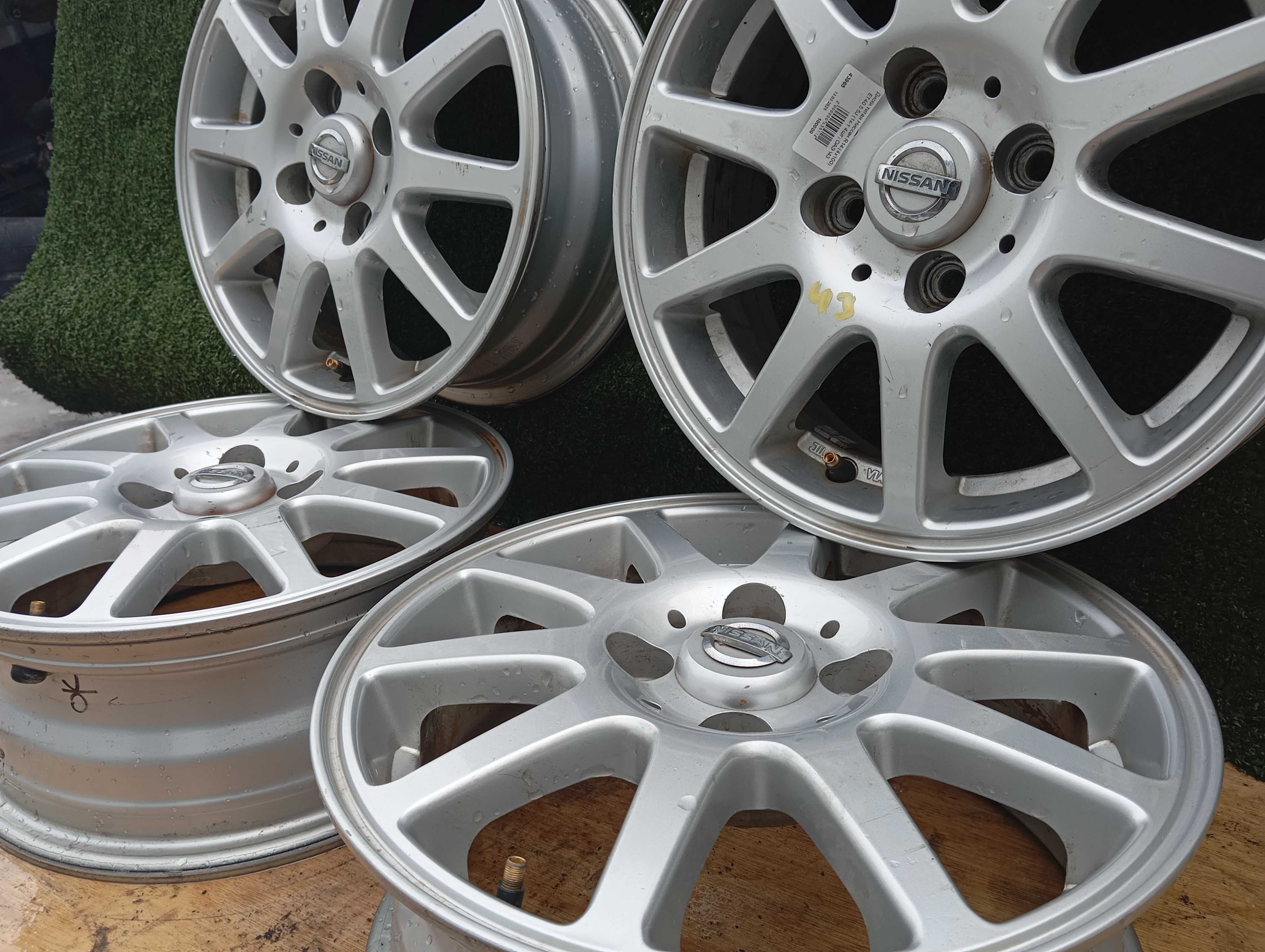 Диски титановые Ниссан R14 (4х100) ET40 5.5J