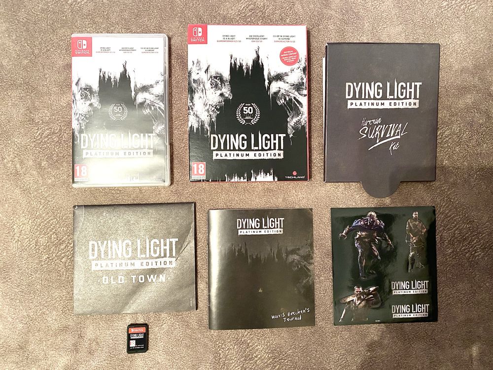 Nintendo Switch Witcher 3 Complete Edition & Dying Light