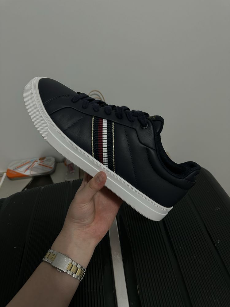 Tommy Hilfiger кеды темно синие