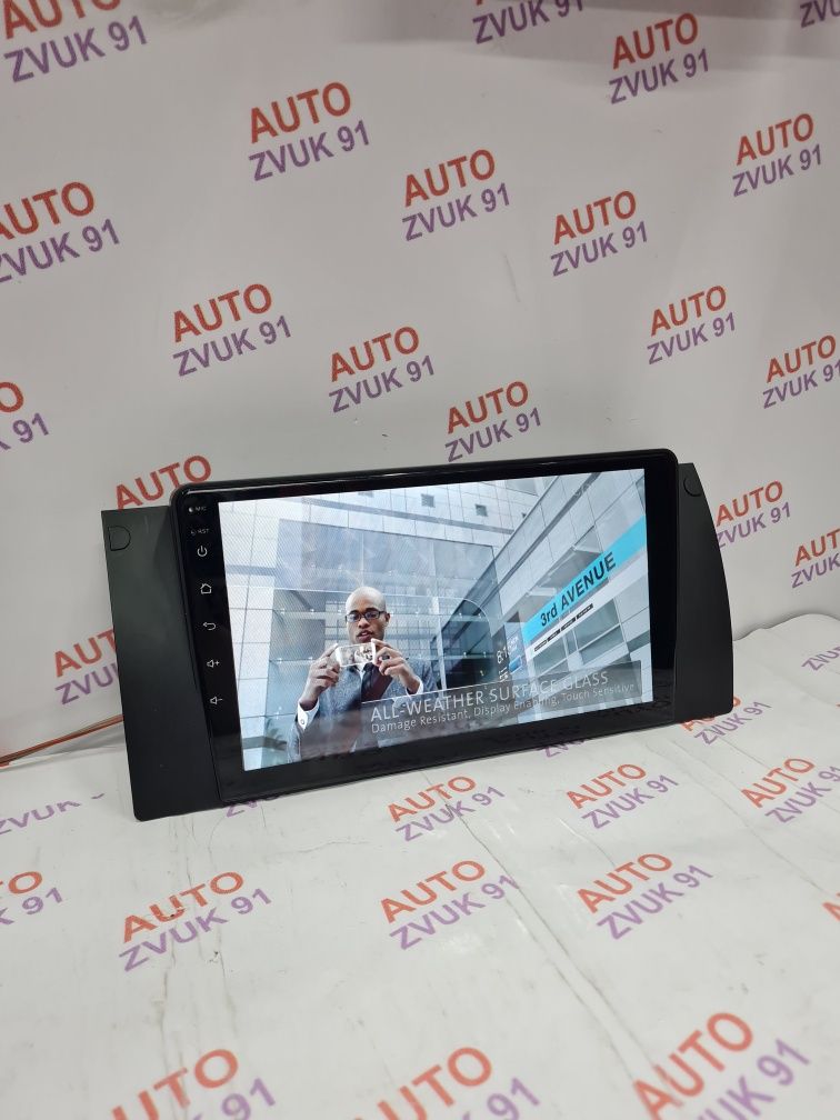 Штатная магнитола на BMW/БМВ E39/X5/E53/Е38 магнитафон ANDROID 10.1