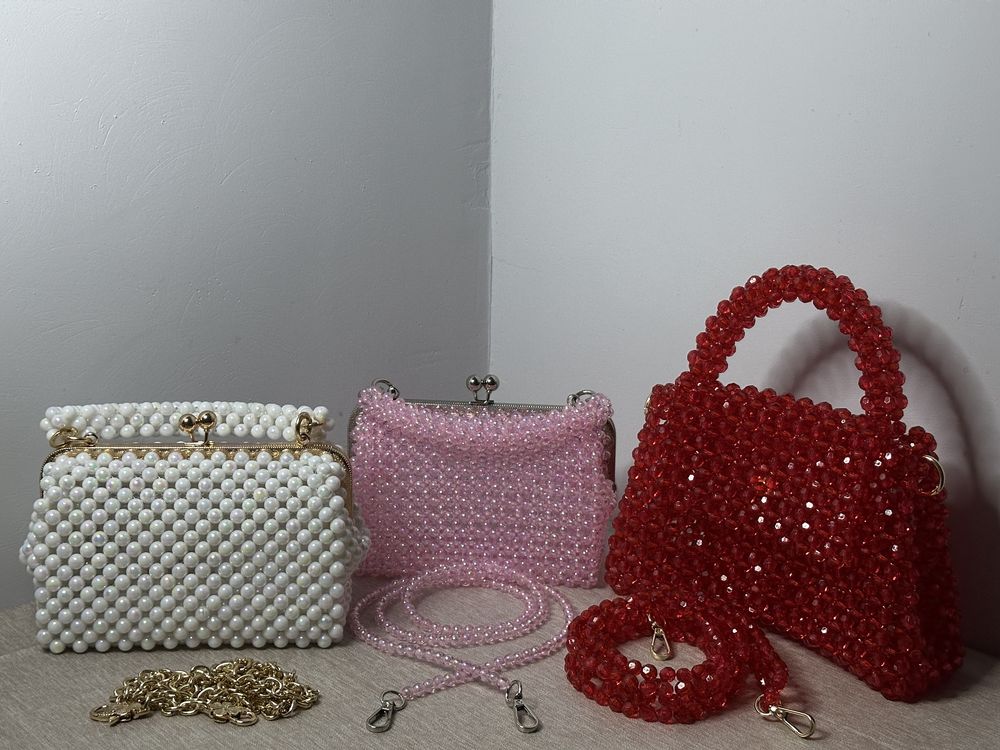 Сумка из бусин, Моншақ сөмке, Beaded bag.