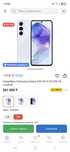 Продам или обмен Смартфон Samsung Galaxy A55 5G 8 ГБ/256 ГБ голубой