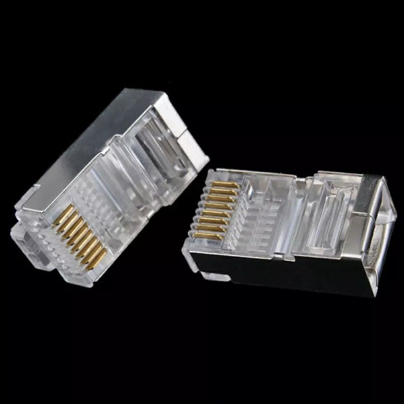 Коннекторы RJ45 UTP, FTP, Cat 5E (50 шт). Качественный! Алматы.