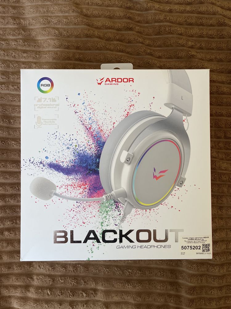 Наушники Ardor Gaming Blackout