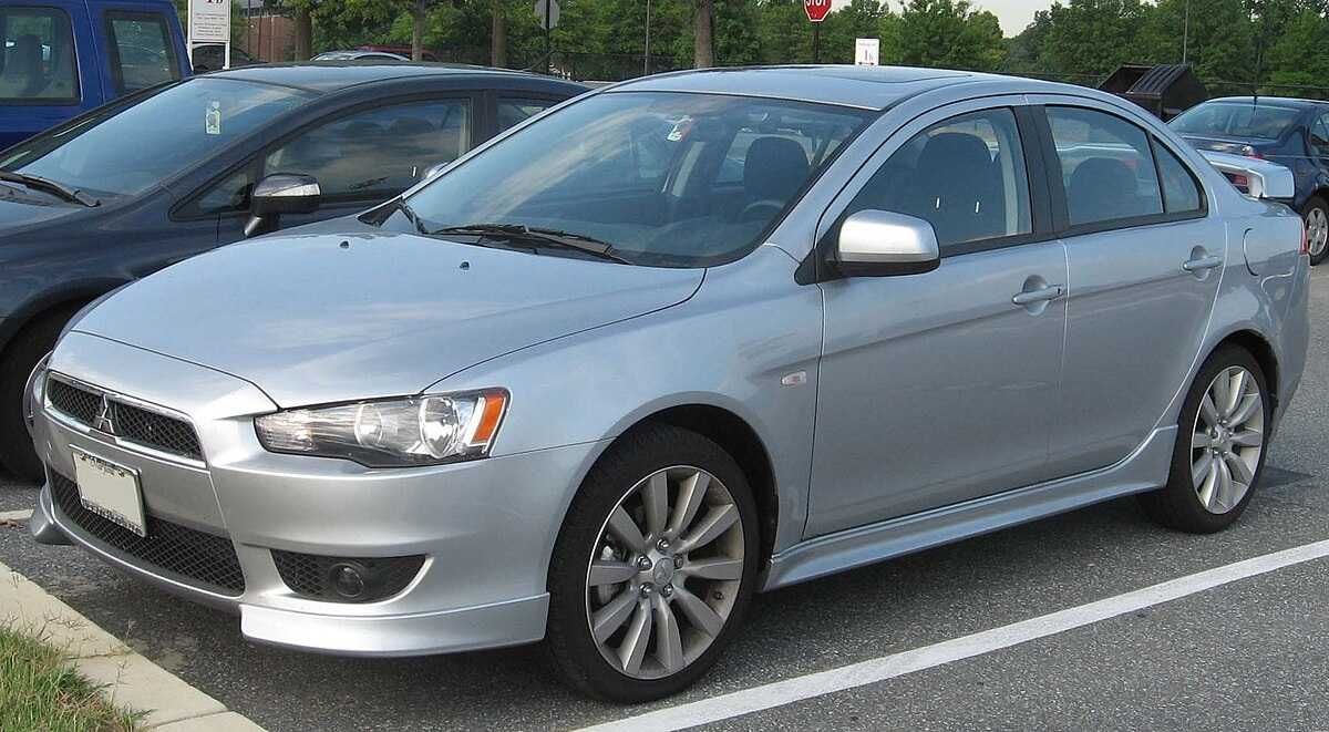 Крепление бампера на Mitsubishi Lancer/Митсубиси Лансер 08-12