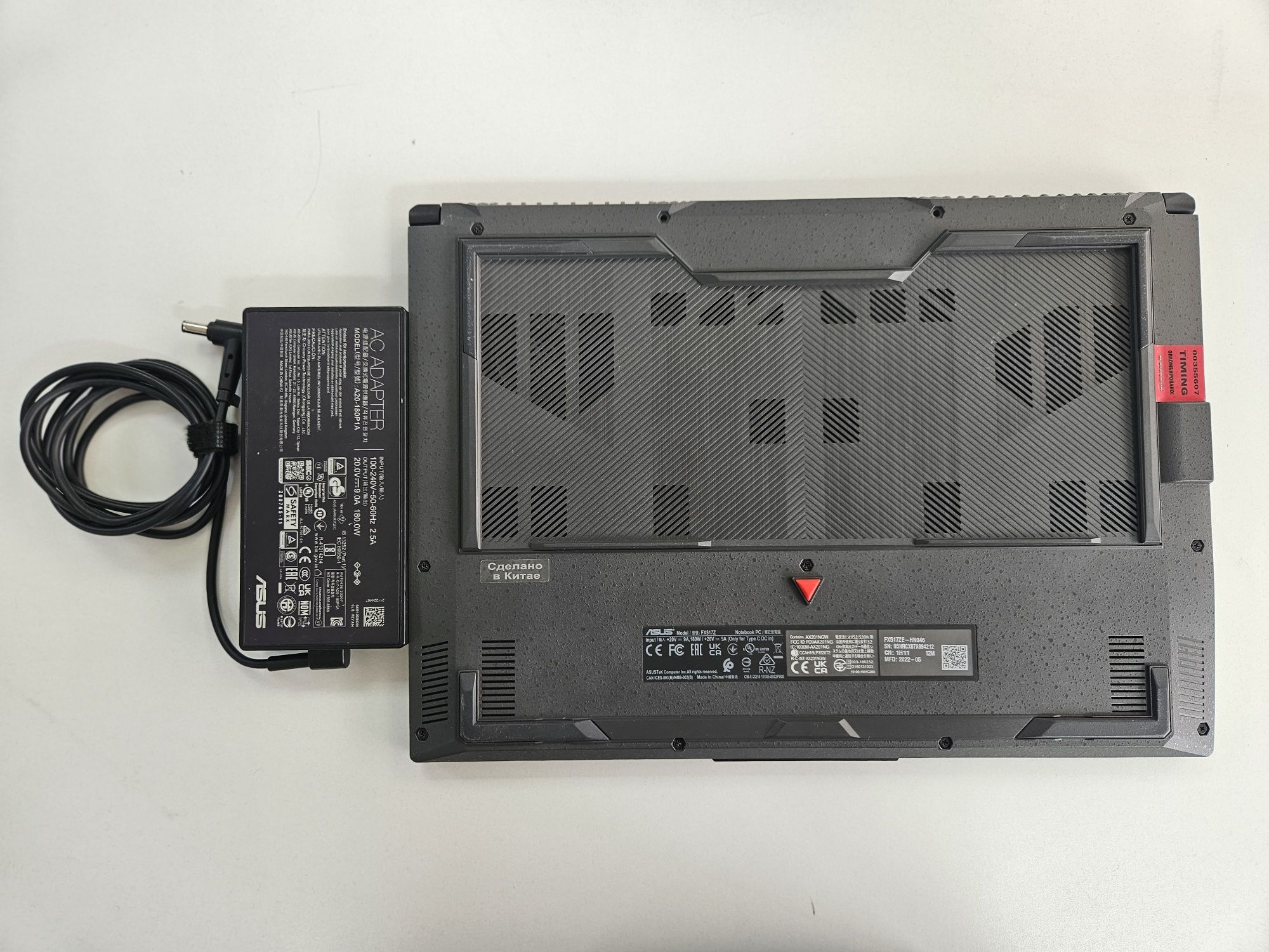 Игровой ноутбук Asus TUF Dash F15  /i5-12450H/16GB/512GB/RTX 3050Ti