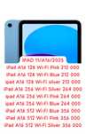 Ipad a16 128 wi fi, iPad a 16 256 wi fi , iPad a 16 512 wi fi