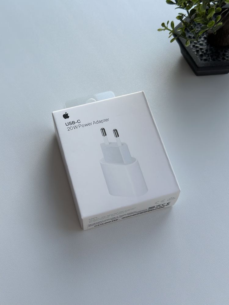 Адаптер питания, блок зарядки, кабель lightning to usb type-c apple