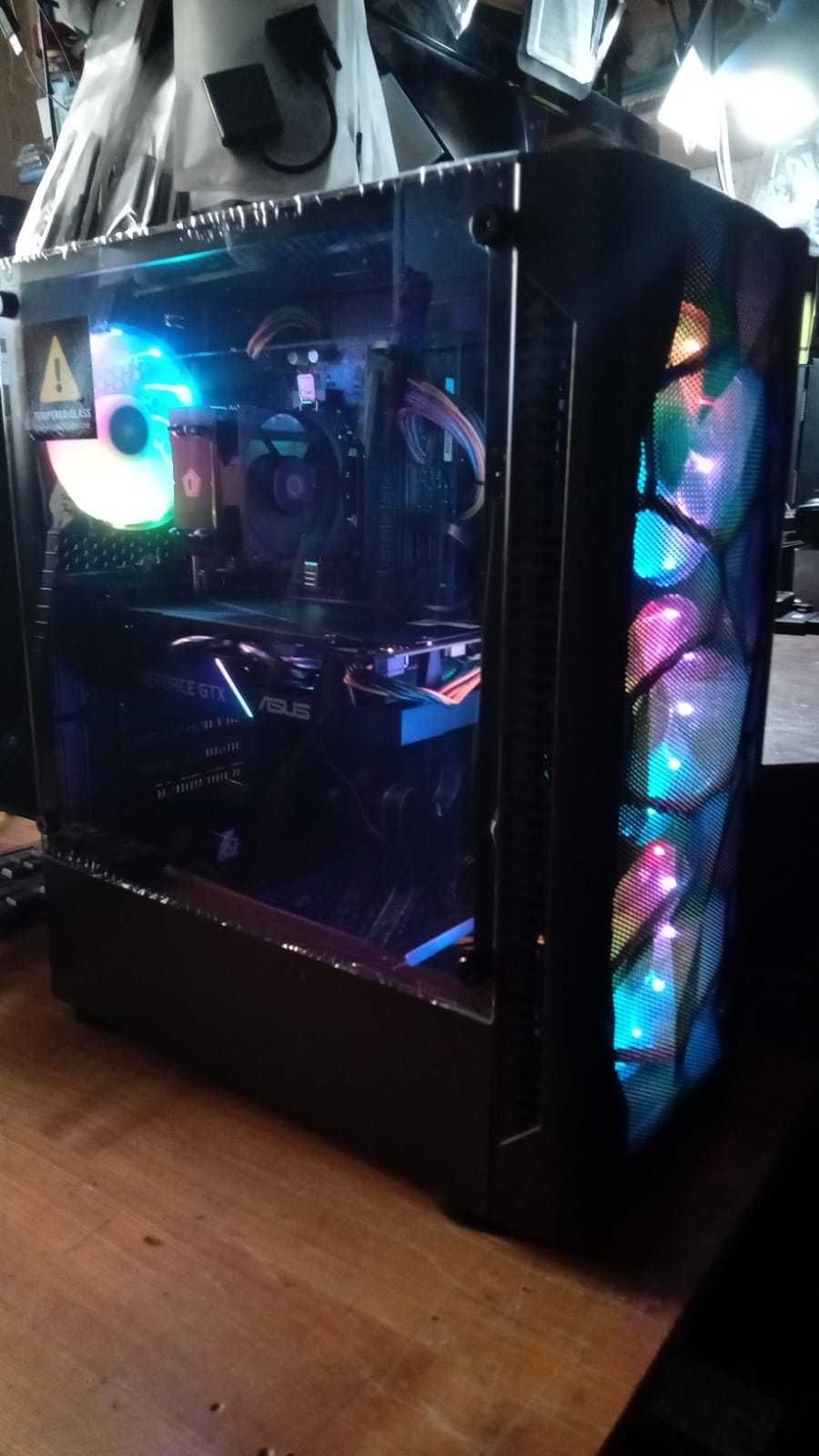 Продам  игровой Core i3 10100\озу16G\SSD120\HDD 1000\RTX 1660 Super