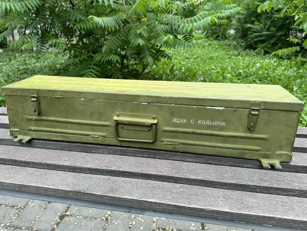 Алюминевый ящик военного назначения