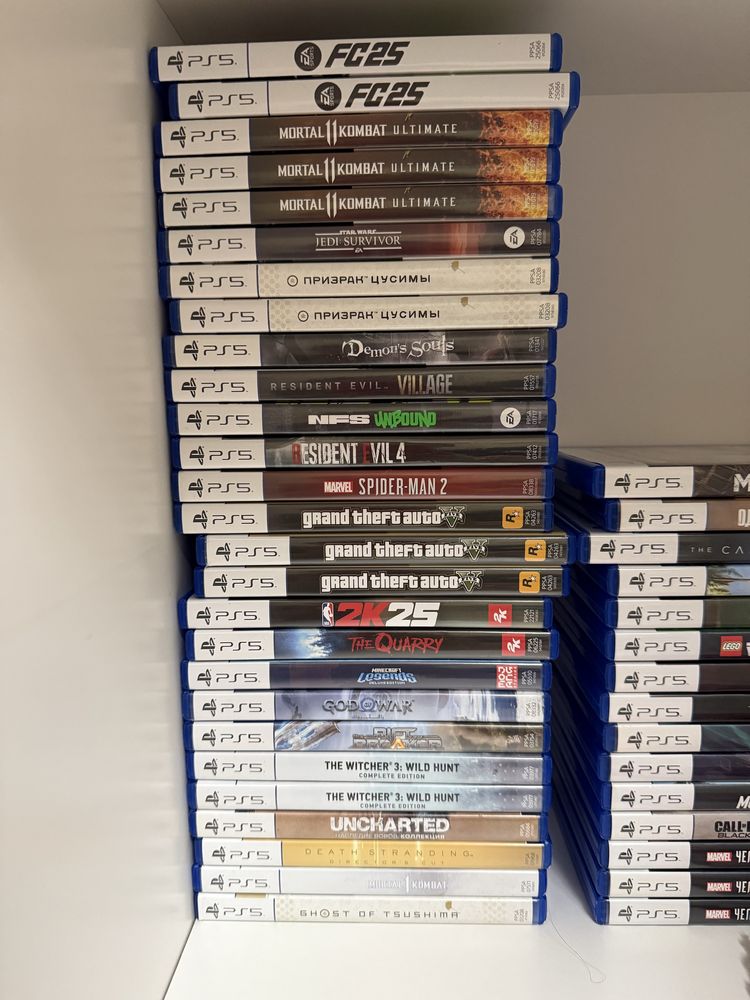 Игровые диски для PS 5 бу