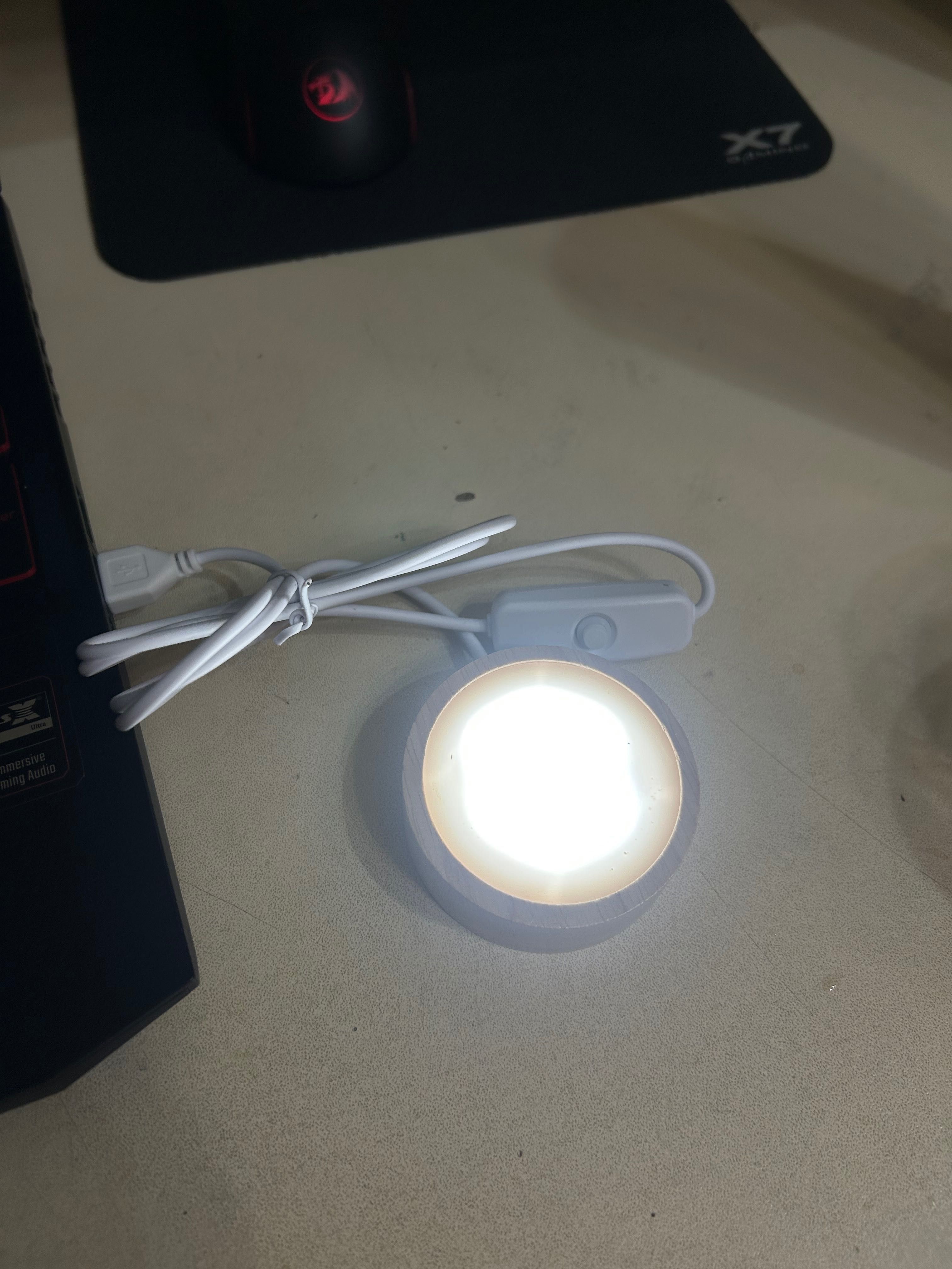 Подставка светящиеся под стакан usb