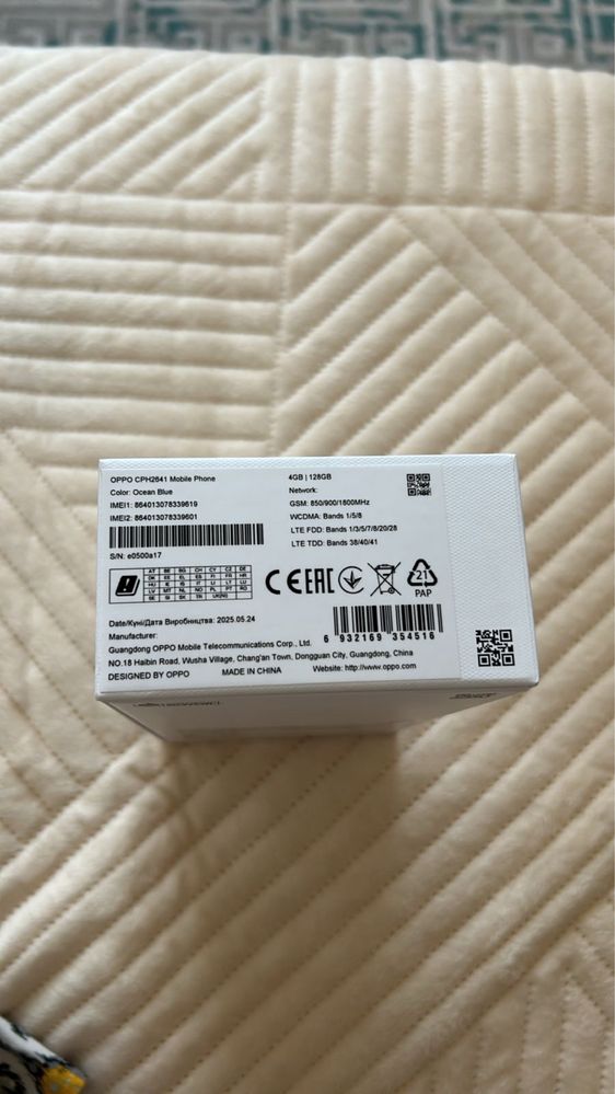 Oppo A3x 4gb/128gb