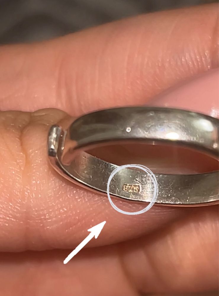 Комплект из серебра 925