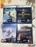 Продам игры на ps4 и ps5