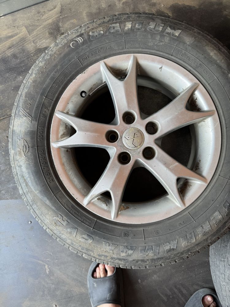 Продам диски с резиной R16 5.114,3
